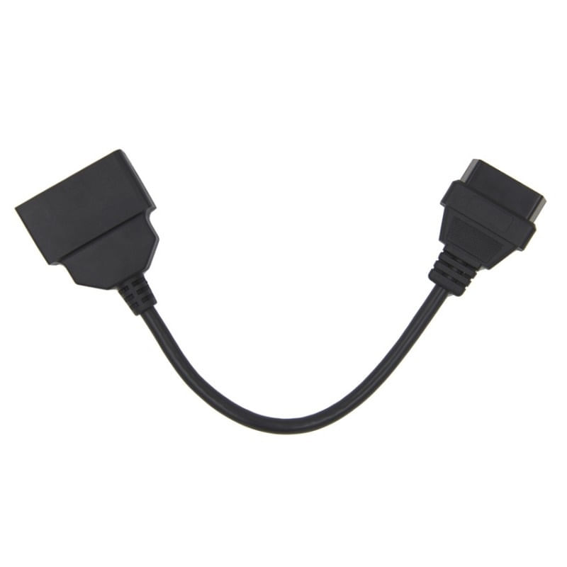 Auto si Moto - Reparatii si depanare - Sisteme de diagnoza - Cablu Adaptor Auto Techstar®, OBD2 in Toyota 22pin - Infinity.ro