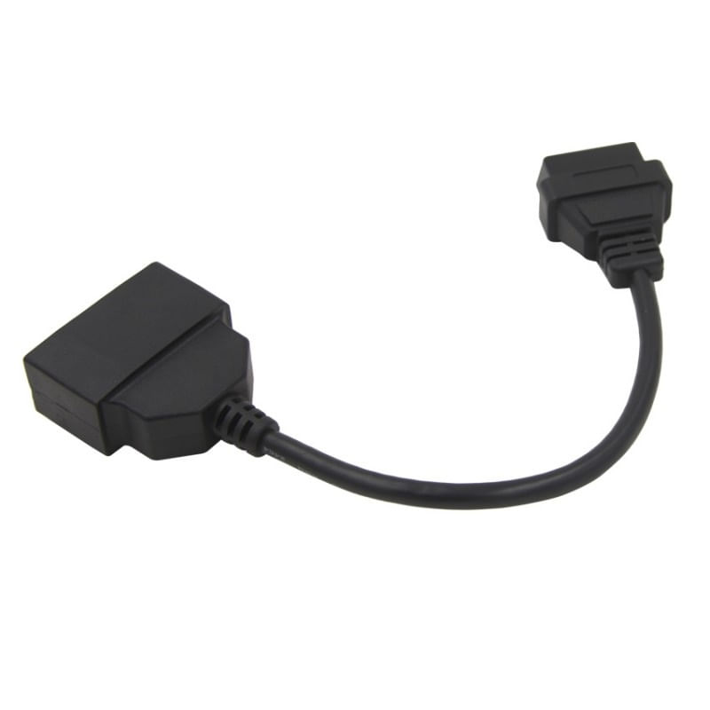 Auto si Moto - Reparatii si depanare - Sisteme de diagnoza - Cablu Adaptor Auto Techstar®, OBD2 in Toyota 22pin - Infinity.ro