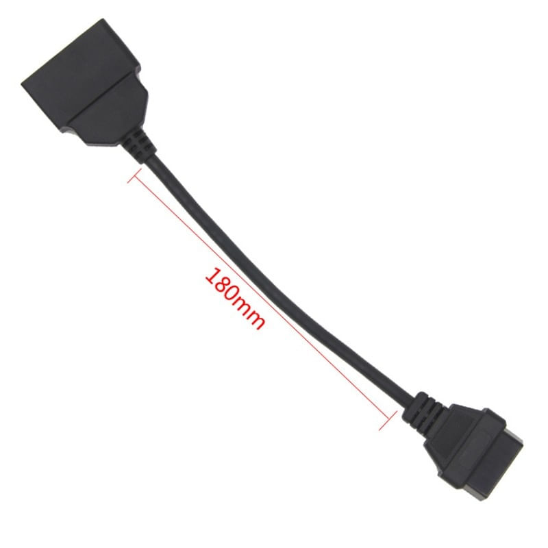 Auto si Moto - Reparatii si depanare - Sisteme de diagnoza - Cablu Adaptor Auto Techstar®, OBD2 in Toyota 22pin - Infinity.ro