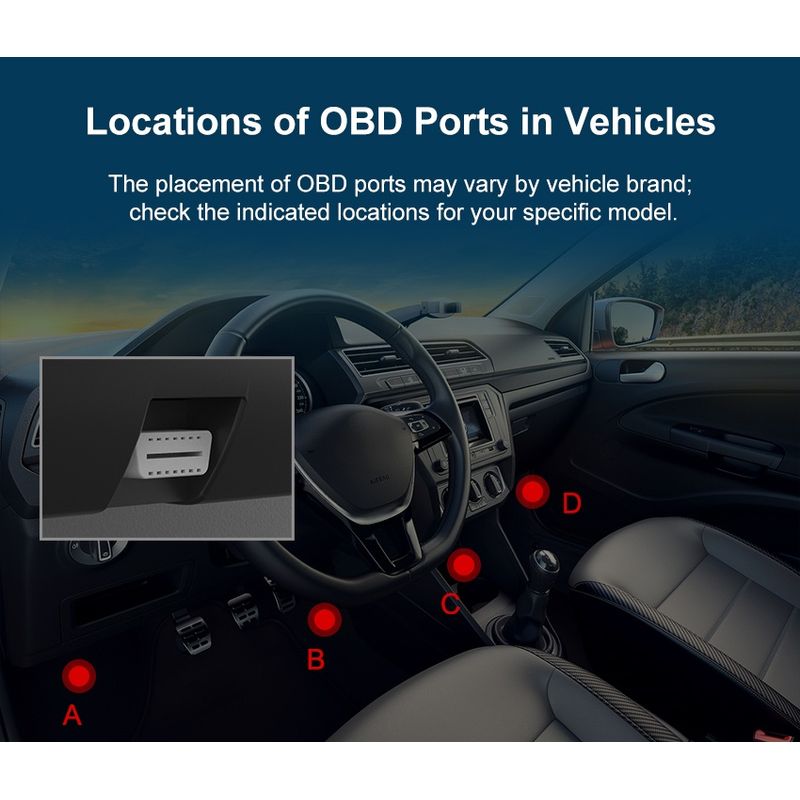 Auto si Moto - Reparatii si depanare - Sisteme de diagnoza - Tester Diagnoza Multimarca Techstar V521, Scanner OBD2 EOBD CAN, Citeste peste 4000 coduri eroare, ARM 32-bit Cortex-M3 - Infinity.ro