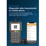 Auto si Moto - Reparatii si depanare - Sisteme de diagnoza - Tester Diagnoza Multimarca Techstar V521, Scanner OBD2 EOBD CAN, Citeste peste 4000 coduri eroare, ARM 32-bit Cortex-M3 - Infinity.ro