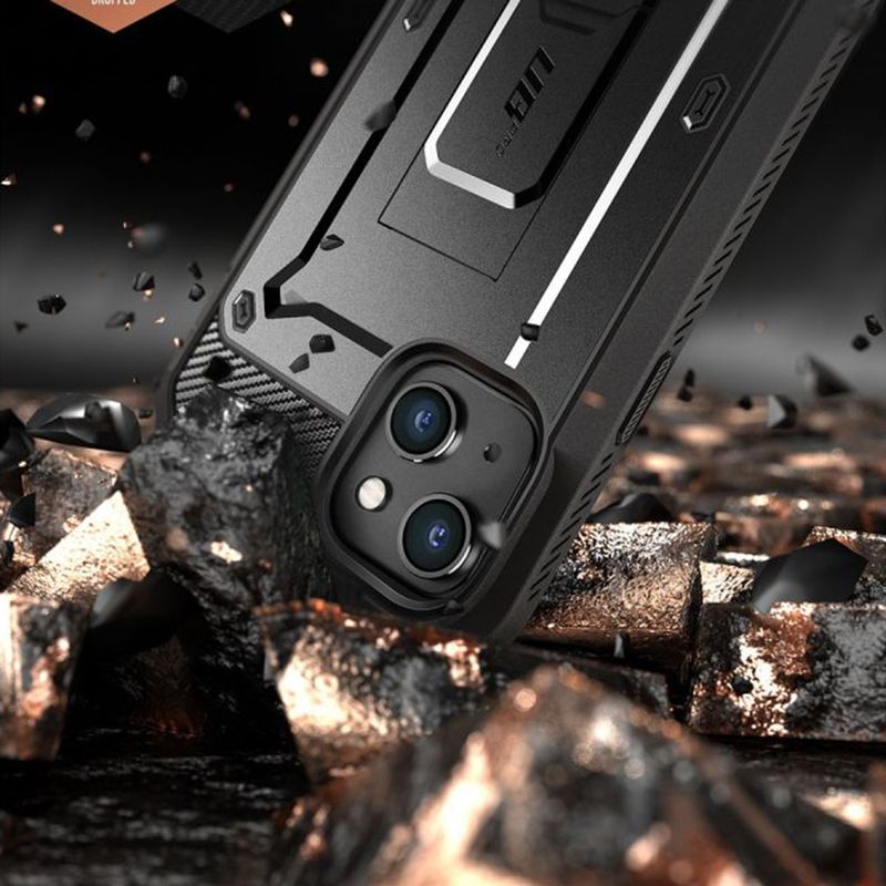 Laptop, Telefoane si Tablete - Telefoane mobile si accesorii - Accesorii Telefoane - Huse telefoane - Husa compatibila cu iPhone 14 Plus, Safe Protection, X874, Plastic, Negru - Infinity.ro