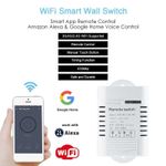 Casa si Gradina - Electrice - Smart Home - Centrale si module smart home - Comutator inteligent WiFi Techstar®, 16A, Smart Home, Compatibil cu iOS si Android, Smart Life si control vocal prin - Infinity.ro