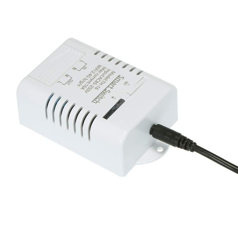 Casa si Gradina - Electrice - Smart Home - Centrale si module smart home - Comutator inteligent WiFi Techstar®, 16A, Smart Home, Compatibil cu iOS si Android, Smart Life si control vocal prin - Infinity.ro