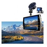 Auto si Moto - Electronice auto - Camere auto si DVR - Camera Video Auto DVR Dubla FullHD Techstar® T667 Unghi 170° Display 4", Senzori Miscare si Night Vision - Infinity.ro