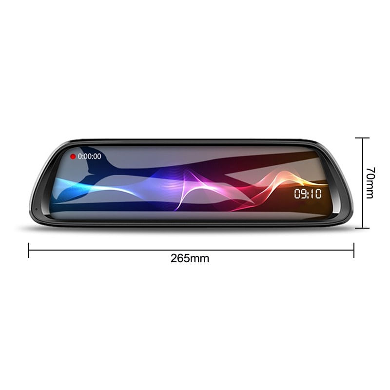 Auto si Moto - Electronice auto - Camere auto si DVR - Camera Video Auto Oglinda DVR Dubla FullHD Techstar® K62, Unghi 170°, Display IPS LED 10", Nightvision, Wide Range - Infinity.ro