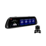 Auto si Moto - Electronice auto - Camere auto si DVR - Camera Video Auto Oglinda DVR Dubla FullHD Techstar® K62, Unghi 170°, Display IPS LED 10", Nightvision, Wide Range - Infinity.ro