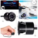 Auto si Moto - Electronice auto - Camere auto si DVR - Camera Auto Marsarier cu Vedere Retrovizoare Techstar® IR, 4 LED-uri, Vizionare Nocturna, Unghi 170°, Waterproof - Infinity.ro