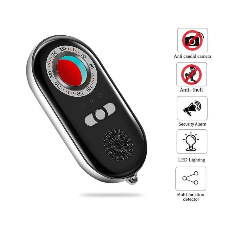 Laptop, Telefoane si Tablete - Wearables si gadgeturi - Gadgeturi - Dispozitive spionaj - Detector Aparate Spionaj Techstar® K98, Compact, Detecteaza Camere si Microfoane Wireless, Localizatoare GPS, Acumulator - Infinity.ro