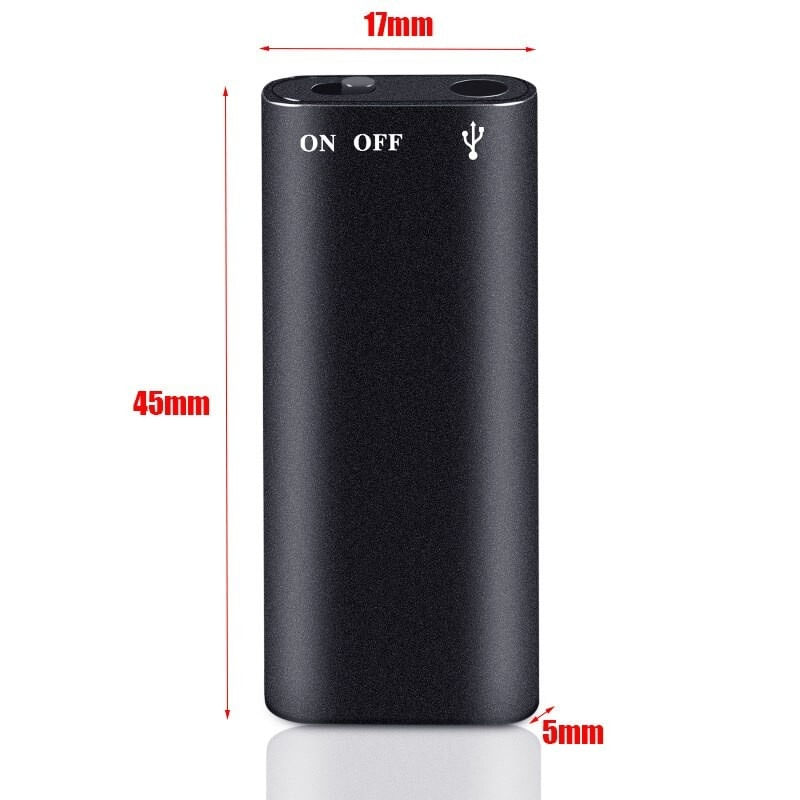 Laptop, Telefoane si Tablete - Wearables si gadgeturi - Gadgeturi - Dispozitive spionaj - MP3 Player Spion Techstar® Mini8, Memorie Interna 8GB, Microfon Integrat, Inregistrare Audio, Acumulator - Infinity.ro