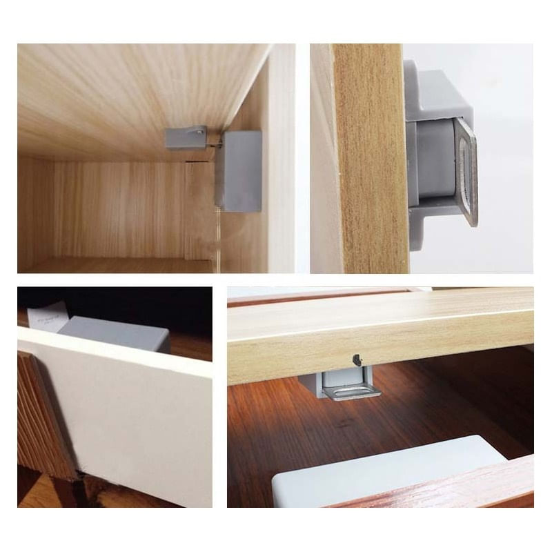 Casa si Gradina - Electrice - Smart Home - Control acces si accesorii - Incuietoare Inteligenta Techstar®, EMID IC, Digital, Discret, Deblocare cu card RFID, Control Acces, Alb - Infinity.ro