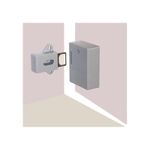 Casa si Gradina - Electrice - Smart Home - Control acces si accesorii - Incuietoare Inteligenta Techstar®, EMID IC, Digital, Discret, Deblocare cu card RFID, Control Acces, Alb - Infinity.ro