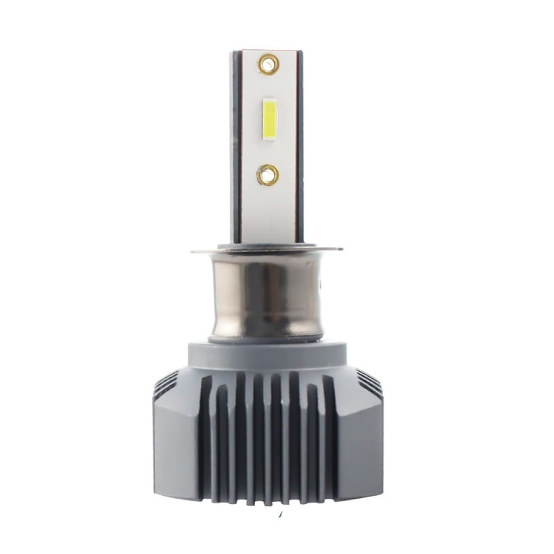 Auto si Moto - Electrice auto - Iluminare si semnalizare - Becuri auto - Set 2 LED-uri Auto Techstar® S1, H3, 40w, 4000 Lumeni, 6500K, AUTO, 12-24 Volti, CSP, Canbus, Radiator Aluminiu - Infinity.ro