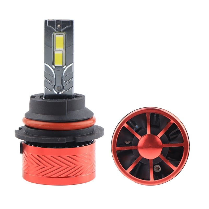 Auto si Moto - Electrice auto - Iluminare si semnalizare - Becuri auto - Set 2 LED-Uri Auto Techstar® P14, 9007, 120W, 18000 Lumeni, 6000K, 12-24V, Unghi Fascicul 360°, CSP 3570, Canbus - Infinity.ro