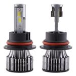 Auto si Moto - Electrice auto - Iluminare si semnalizare - Becuri auto - Set 2 LED-Uri Auto Techstar® V8, 9007, 120W, 12-24V, 15000 Lumeni, 6000K, Unghi Fascicul 360°, CSP 3570, Canbus - Infinity.ro