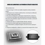 Auto si Moto - Electrice auto - Iluminare si semnalizare - Becuri auto - Set 2 LED-Uri Auto Techstar® V8, 9007, 120W, 12-24V, 15000 Lumeni, 6000K, Unghi Fascicul 360°, CSP 3570, Canbus - Infinity.ro