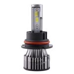 Auto si Moto - Electrice auto - Iluminare si semnalizare - Becuri auto - Set 2 LED-Uri Auto Techstar® V8, 9007, 120W, 12-24V, 15000 Lumeni, 6000K, Unghi Fascicul 360°, CSP 3570, Canbus - Infinity.ro