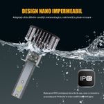 Auto si Moto - Electrice auto - Iluminare si semnalizare - Becuri auto - Set 2 LED-Uri Auto Techstar® V8, 9007, 120W, 12-24V, 15000 Lumeni, 6000K, Unghi Fascicul 360°, CSP 3570, Canbus - Infinity.ro