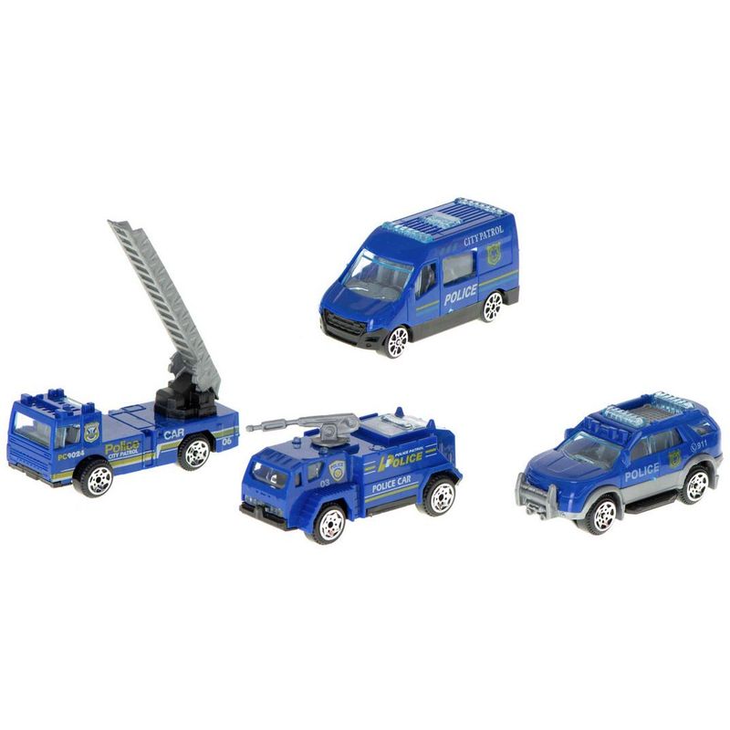 Jucarii, Copii si Bebe - Jucarii si jocuri - Seturi de constructie si cuburi - Seturi de constructie - Set constructie Avion Albastru, cu 4 Masinute, Accesorii si Surubelnita, SALAMANDRA KIDS® - Infinity.ro