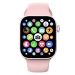 Laptop, Telefoane si Tablete - Wearables si gadgeturi - Wearables - Smartwatch-uri - Ceas Smartwatch Techstar® T55, 1.3 Inch IPS, Monitorizare Cardiaca, Tensiune, Sedentarism, Bluetooth 5.0, 2 Curele, Roz - Infinity.ro