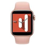 Laptop, Telefoane si Tablete - Wearables si gadgeturi - Wearables - Smartwatch-uri - Ceas Smartwatch Techstar® T55, 1.3 Inch IPS, Monitorizare Cardiaca, Tensiune, Sedentarism, Bluetooth 5.0, 2 Curele, Roz - Infinity.ro