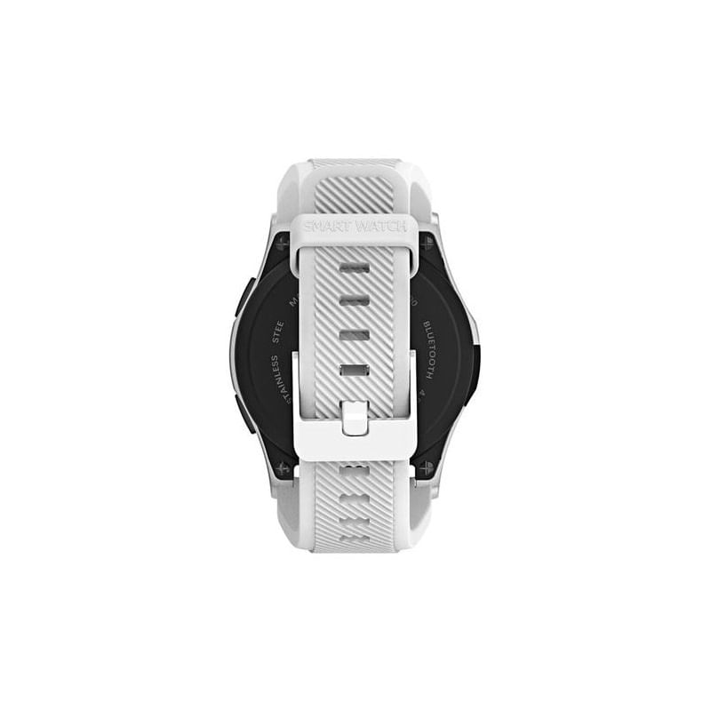Laptop, Telefoane si Tablete - Wearables si gadgeturi - Wearables - Smartwatch-uri - Ceas Smartwatch Techstar® DT No.1 G8, MTK2502, Bluetooth 4.0, SIM, Notificari, Monitorizare Puls, Culoare Alb - Infinity.ro