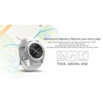 Laptop, Telefoane si Tablete - Wearables si gadgeturi - Wearables - Smartwatch-uri - Ceas Smartwatch Techstar® DT No.1 G8, MTK2502, Bluetooth 4.0, SIM, Notificari, Monitorizare Puls, Culoare Alb - Infinity.ro