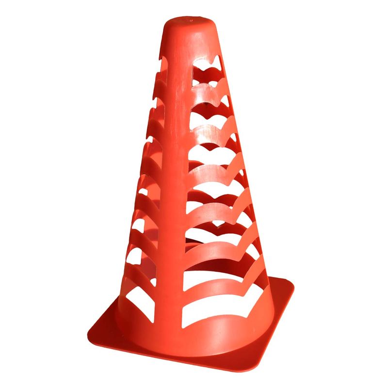 Sport si Outdoor - Accesorii si echipamente sportive - Accesorii antrenament si tabele tactice - Set 4 conuri 22 cm Master Sport obstacole pentru antrenament - Infinity.ro