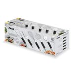 Casa si Gradina - Bucatarie si vesela - Ustensile bucatarie - Seturi ustensile de bucatarie - Set de unelte bucatarie, INOX (5 BUC.) ZASS GOURMET ZG-KT 04 - Infinity.ro