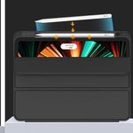 Laptop, Telefoane si Tablete - Tablete si accesorii tablete - Accesorii Tablete - Huse tablete - Husa pentru Xiaomi Pad 6 / Pad 6 Pro - Techsuit Flex Trifold - Negru - Infinity.ro