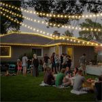 Casa si Gradina - Corpuri si surse de iluminat - Iluminat exterior - Instalatii luminoase exterior - Set 2 x Instalatie LED Liniara, pentru Craciun,  160 LED-uri, 20m, Exterior-Interio - Infinity.ro