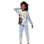 Fashion, accesorii si bijuterii - Copii - Lenjerie si pijamale copii - Pijamale copii - Pijamale copii Frozen DY50A2264, 134-140 CM 9-10 ANI, Albastru - Infinity.ro