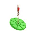 Jucarii, Copii si Bebe - Jucarii si jocuri - Jucarii de exterior - Leagane copii - Leagan pentru copii din plastic, Stabil si Usor, Franghie Inclusa, Rezistent 75kg, Rosu - Infinity.ro