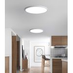 Casa si Gradina - Corpuri si surse de iluminat - Plafoniere, aplice si spoturi - Plafoniera LED Moderna, Clasa Enegetica A, Ultra subtire 2cm, Aplica pentru interior, in forma rotunda, tri-proof, 38W - Infinity.ro