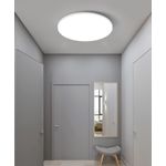 Casa si Gradina - Corpuri si surse de iluminat - Plafoniere, aplice si spoturi - Plafoniera LED Moderna, Clasa Enegetica A, Ultra subtire 2cm, Aplica pentru interior, in forma rotunda, tri-proof, 38W - Infinity.ro