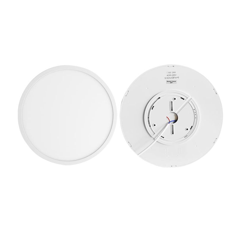 Casa si Gradina - Corpuri si surse de iluminat - Plafoniere, aplice si spoturi - Plafoniera LED Moderna, Clasa Enegetica A, Ultra subtire 2cm, Aplica pentru interior, in forma rotunda, tri-proof, 38W - Infinity.ro