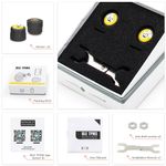 Auto si Moto - Anvelope si jante - Accesorii roti - Alte accesorii roti - Set Senzori Techstar® TPMS cu Bluetooth pentru Motociclete, Monitorizare a Presiunii in Anvelope, Compatibil Android - Infinity.ro