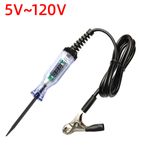 Casa si Gradina - Electrice - Accesorii electrice - Aparate de masura si control - Tester Circuit Electric Auto 6-24V cu Sonda si Cleme Techstar® - Ideal pentru Diagnosticare Baterii si Sisteme Auto - Infinity.ro