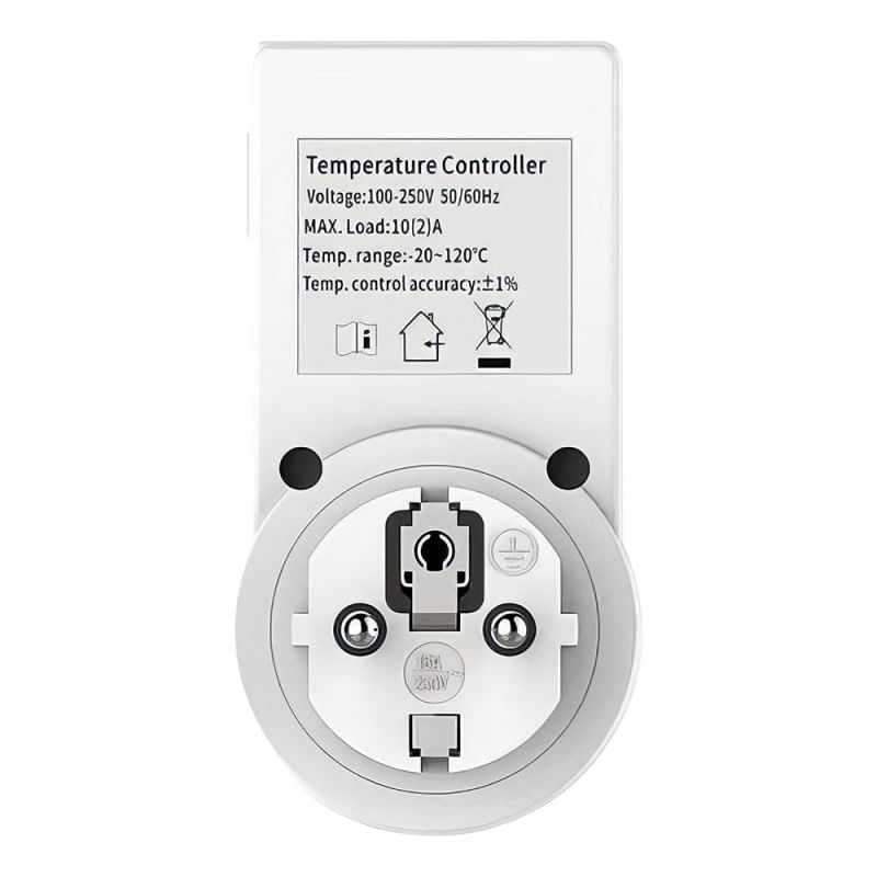Casa si Gradina - Electrice - Prize - Priza Programabila Techstar® , Digital Timer, 240V, 10A, Timp/Temperatura, Termostat, Senzor Temperatura, Pentru sera - Infinity.ro