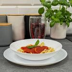 Casa si Gradina - Mobilier - Organizare si depozitare - Recipiente depozitare - Recipient depozitare AMBITION Curly, 850ml, gri, ceramica, capac bambus - Infinity.ro