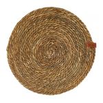 Casa si Gradina - Textile si covoare - Textile bucatarie - Servete si naproane - Suport farfurie AMBITION Boho, 30cm, maro - Infinity.ro