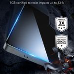 Laptop, Telefoane si Tablete - Telefoane mobile si accesorii - Accesorii Telefoane - Folii protectie telefoane - Folie pentru Samsung Galaxy S25 Ultra - ESR TempeRosu Glass - Privacy - Infinity.ro