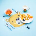 Casa si Gradina - Textile si covoare - Textile bucatarie - Servete si naproane - Suport farfurie AMBITION JUNIOR Eddie, 35x31cm, ursulet, pentru baietei - Infinity.ro