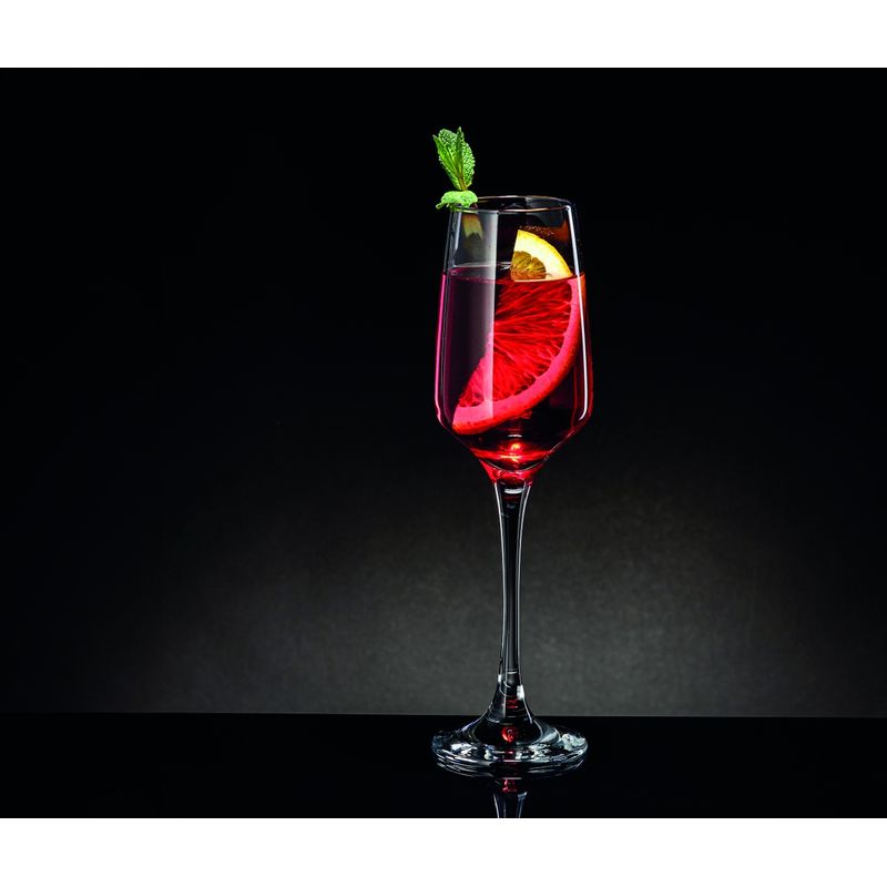 Casa si Gradina - Bucatarie si vesela - Cani si pahare - Pahare - Set 6 pahare sampanie AMBITION Sparkle, 230ml, sticla - Infinity.ro