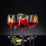 Casa si Gradina - Bucatarie si vesela - Cani si pahare - Pahare - Set 6 pahare vin AMBITION Sparkle, 400ml, sticla - Infinity.ro