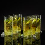 Casa si Gradina - Bucatarie si vesela - Cani si pahare - Pahare - Set 6 pahare long drink AMBITION Jack, 350ml, sticla - Infinity.ro