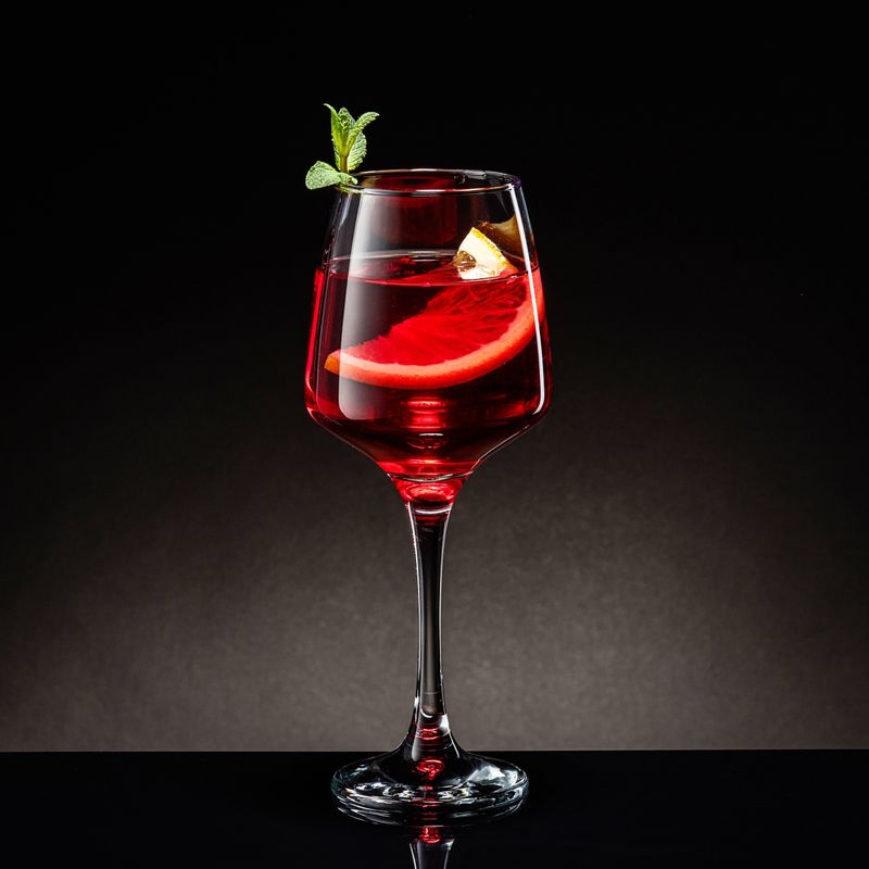 Casa si Gradina - Bucatarie si vesela - Cani si pahare - Pahare - Set 6 pahare vin AMBITION Sparkle, 330ml, sticla - Infinity.ro