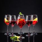 Casa si Gradina - Bucatarie si vesela - Cani si pahare - Pahare - Set 6 pahare vin AMBITION Sparkle, 330ml, sticla - Infinity.ro