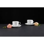 Casa si Gradina - Bucatarie si vesela - Cani si pahare - Cani si cesti - Ceasca AMBITION Sonia, 220ml, portelan, alb - Infinity.ro