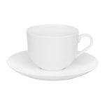 Casa si Gradina - Bucatarie si vesela - Cani si pahare - Cani si cesti - Ceasca AMBITION Sonia, 220ml, portelan, alb - Infinity.ro